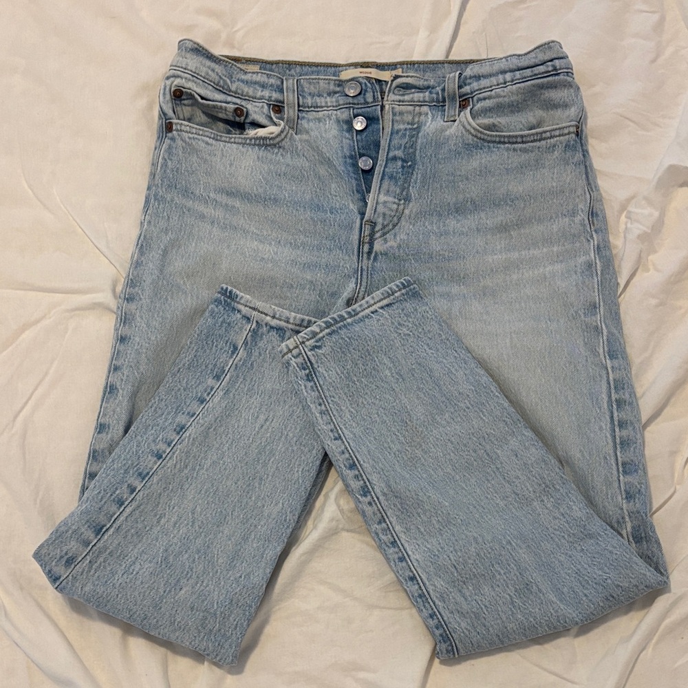 Levi's Light Blue Vintage-Style High-Rise Jeans